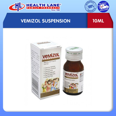 VEMIZOL SUSPENSION (10ML)